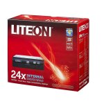 Liteon ihas324 - 17 graveur dvd interne avec nero 9 24x dvdrw sata faade noir