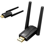 Lkljij - adaptateur bluetooth 5. 4 usb, rcepteur bluetooth sans fil 150 m longue porte pour pc dongle ...