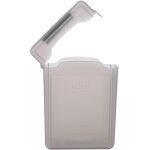Loc - lot de 5 botiers de rangement en plastique pour disque dur ide hdd gris 3, 5