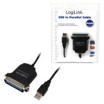 Logilink - adaptateur parall�le - usb 2. 0 - parall�le