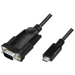 Logilink câble adaptateur usb 2. 0 (type c) vers série rs232 1, 2 m noir Logilink câble adaptateur usb 2. 0 (type c) vers série rs232 1, 2 m noir