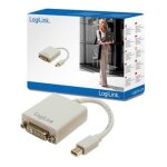 Logilink mini displayport / dvi adapter 0, 09 m dvi - i gris