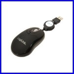 Logilink mini with retractable cable - souris - droitiers et gauchers - optique - 3 boutons - filaire ... Logilink mini with retractable cable - souris - droitiers et gauchers - optique - 3 boutons - filaire ...