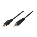 Logilink - rallonge de câble audio - rca femelle pour rca mâle - 5 m - noir Logilink - rallonge de câble audio - rca femelle pour rca mâle - 5 m - noir