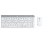 Logitech 920 - 009189 pack clavier souris universel rf sans fil qwertz allemand blanc