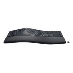 Logitech ergo series ergo k860 for business - clavier - full size - sans fil - 2. 4 ghz, bluetooth 5. ...