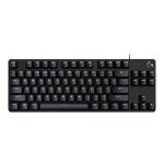 Logitech g413 tkl se - clavier usb rtro - clair - azerty franais - noir