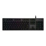 Logitech gaming g512 - clavier - backlit - usb - azerty - fran�ais - commutateur : gx blue - carbone