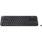 Logitech k400 plus clavier universel rf sans fil slovaque noir