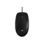 Logitech m100 - souris - pleine taille - droitiers et gauchers - optique - 3 boutons - filaire - usb ...