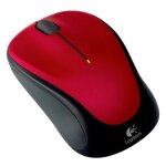 Logitech m235 wireless mouse red 910-002496
