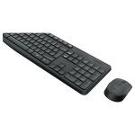 Logitech mk235 - ensemble clavier et souris - sans fil - 2. 4 ghz - franais
