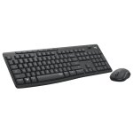 Logitech mk295 silent - ensemble clavier et souris - sans fil - 2. 4 ghz - qwertz - allemand - graphite ...