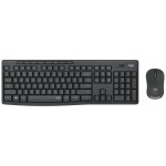 Logitech mk295 silent wireless combo clavier souris incluse bureau rf sans fil hongrois graphite