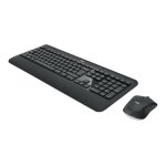 Logitech mk540 avanc� - ensemble clavier et souris - sans fil - 2. 4 ghz - qwerty - espagnol