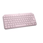 Logitech mx keys mini - clavier rétroéclairé bluetooth qwerty italien - rose Logitech mx keys mini - clavier rétroéclairé bluetooth qwerty italien - rose