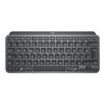 Logitech mx keys mini - clavier - r�tro�clair� - sans fil - bluetooth - qwertz - allemand - graphite
