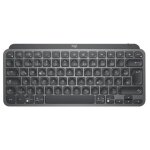 Logitech mx keys mini - clavier - r�tro�clair� - sans fil - bluetooth - qwerty - international us - graphite ...