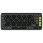 Logitech pop icon keys - clavier - sans fil - bluetooth le - azerty - fran�ais - graphite, vert