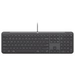 Logitech signature slim wired k620 for business clavier universel usb qwertz allemand graphite