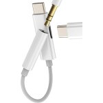 Loranka - adaptateur usb c a 3. 5mm casque aux c�ble audio charge type c(2 en 1) pour iphone15 adaptateur ...