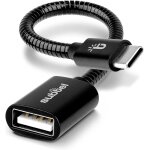 Loranka - c�ble otg pour tablette compatible avec adaptateur usb c type c c�ble usb on the go aluminium ...