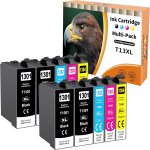 Lot de 10 cartouches d'encre t1301 - t1304 compatibles avec epson t1301 t1302 t1303 t1304 pour stylus ... Lot de 10 cartouches d'encre t1301 - t1304 compatibles avec epson t1301 t1302 t1303 t1304 pour stylus ...