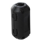 Lot de 10 filtres anti - bruit rfi emi emc � pince, noyau de ferrite pour c�ble de 3, 5 mm