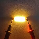 Lot de 10 pièces de filament led cob, 18. 8mm 29mm 38mm 54mm 68mm, ampoule edison dc 3v 12v 57v, accessoires ... Lot de 10 pièces de filament led cob, 18. 8mm 29mm 38mm 54mm 68mm, ampoule edison dc 3v 12v 57v, accessoires ...