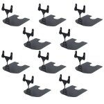 Lot de 10 supports d'affichage pour étiquettes de prix - fer galvanisé, orientation réglable, durables ... Lot de 10 supports d'affichage pour étiquettes de prix - fer galvanisé, orientation réglable, durables ...
