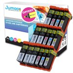 Lot de 15 cartouches d'impression type jumao compatibles pour lexmark s301 + fluo offert