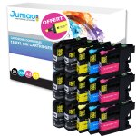 Lot de 15 cartouches jet d'encre type jumao compatibles pour brother dcp - j132w + fluo offert Lot de 15 cartouches jet d'encre type jumao compatibles pour brother dcp - j132w + fluo offert