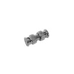 Lot de 2 adaptateurs bnc male male coaxial pour cam�ra de s�curit� cctv