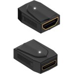 Lot de 2 adaptateurs hdmi vers mini hdmi 8 k uhd2. 1 femelle vers mini hdmi femelle femelle - lumi�re ...