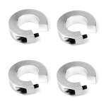 Lot de 2 arbres de rail coulissant sbr avec 4 blocs de roulement sbr uu pour imprimante 3d, pices cnc, ...
