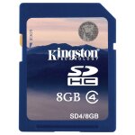 Lot de 2 cartes mémoire flash sdhc 8 go classe 4 (sd4 / 8gb2p) Lot de 2 cartes mémoire flash sdhc 8 go classe 4 (sd4 / 8gb2p)