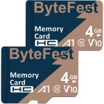 Lot de 2 cartes mémoire mic rosd 4 go avec 2 adaptateurs, classe 10, vidéo hd, v10, a1, tf card pour ... Lot de 2 cartes mémoire mic rosd 4 go avec 2 adaptateurs, classe 10, vidéo hd, v10, a1, tf card pour ...