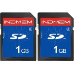 Lot de 2 cartes mmoire sd 1 go classe 4 mlc secure digital flash memory card camera card