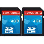 Lot de 2 cartes mémoire sd sdhc classe 4 flash 4 go Lot de 2 cartes mémoire sd sdhc classe 4 flash 4 go