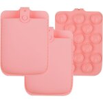 Lot de 2 grands supports de souris en silicone pour ordinateurs portables - adhsif sans rsidus avec ...