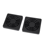 Lot de 2 grilles de protection pour filtre dd pour ventilateur de boîtier pc de 50 mm Lot de 2 grilles de protection pour filtre dd pour ventilateur de boîtier pc de 50 mm