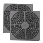Lot de 2 grilles de ventilateur en abs pour ordinateur, 120 mm, filtre de ventilateur, couvercle en maille, ... Lot de 2 grilles de ventilateur en abs pour ordinateur, 120 mm, filtre de ventilateur, couvercle en maille, ...
