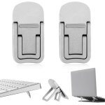 Lot de 2 mini supports de clavier r�glables pour ordinateur portable - support de clavier autocollant ...