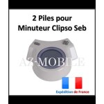 Lot de 2 piles bouton 1. 5v l1131h pour minuteur cocotte clipso de seb Lot de 2 piles bouton 1. 5v l1131h pour minuteur cocotte clipso de seb