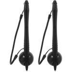 Lot de 2 stylets pour ecran tactile rsistif avec support et cordon de perte pour ecrire avec prcision ...