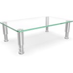 Lot de 2 supports pour moniteur d'ordinateur avec support de bureau multimdia rglable en hauteur pour ...