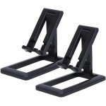 Lot de 2 supports de t��l��phone, support de tablette pliable, support de t��l��phone de bureau, base ...