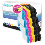 Lot de 20 cartouches d'impression type jumao compatibles pour hp deskjet 3070a + fluo offert