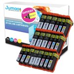 Lot de 20 cartouches d'impression type jumao compatibles pour lexmark s301 + fluo offert