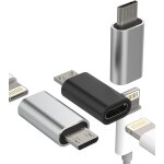 Lot de 3 adaptateurs lightning femelles vers micro usb mles pour samsung galaxy s7 active s6 edge adapter ...